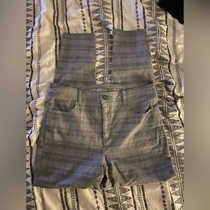 AE plaid jeggings